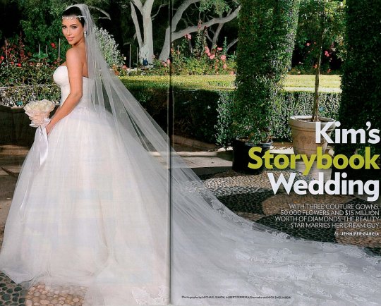 Kim Kardashian 39s storybook wedding took place this past weekend in Montecito