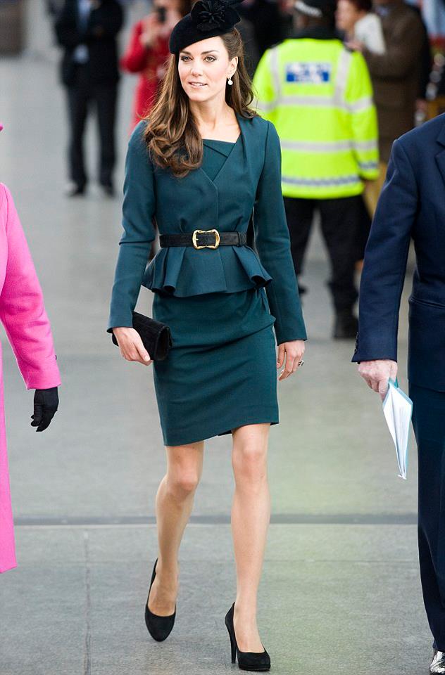 In Kate Middleton style